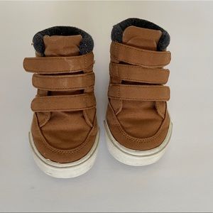 Old Navy Tan Triple Strap Tan Shoes Toddler Size 6